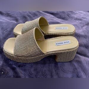 Steve Madden Reign in gold multi size 11